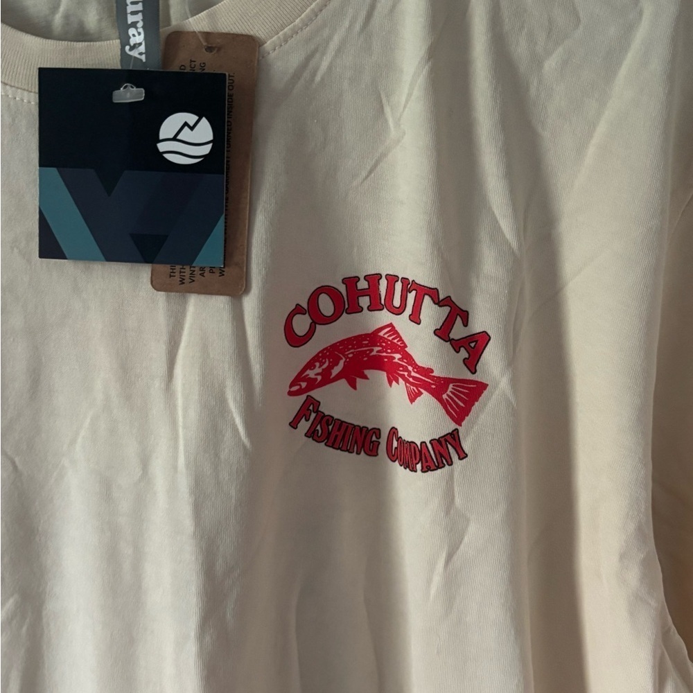 Cohutta Fishing Company NWT T Shirt. Size Large - Picture 2 of 7
